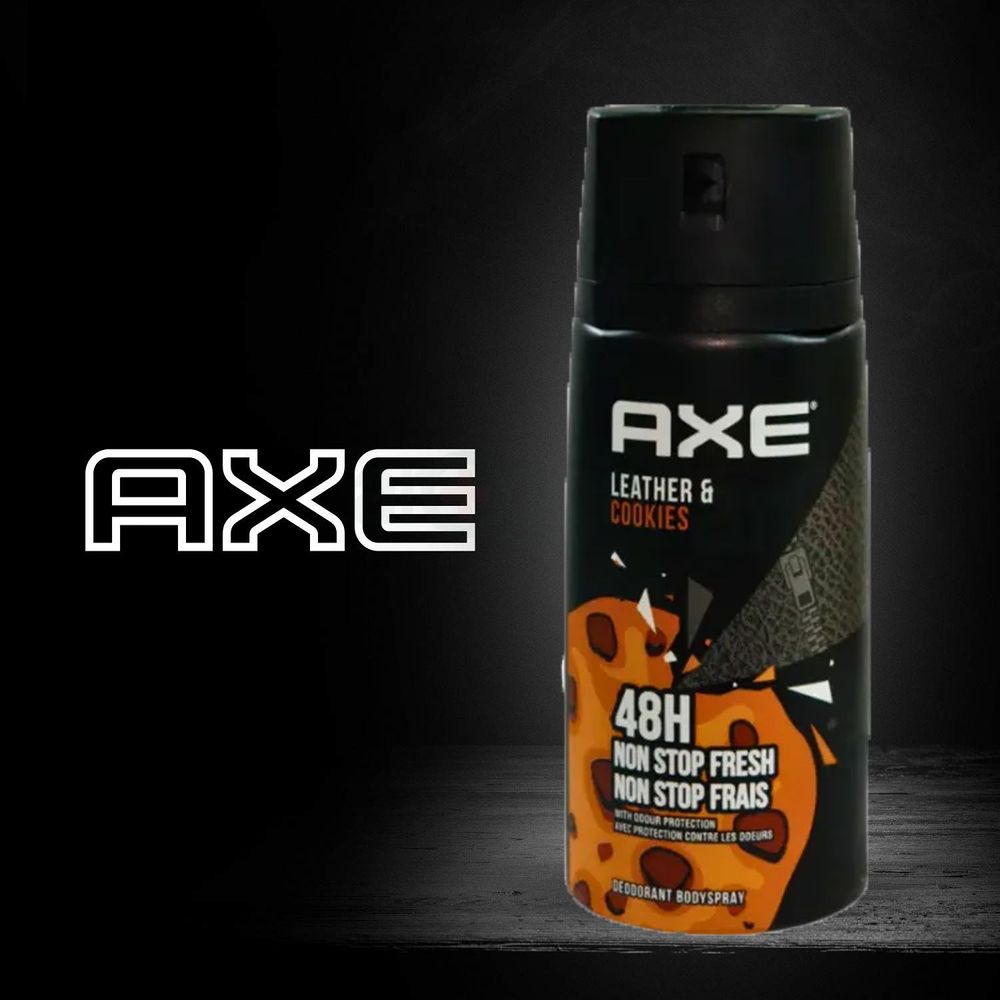 Axe Deodorant Body Spray  Leather & Cookies 150ml  