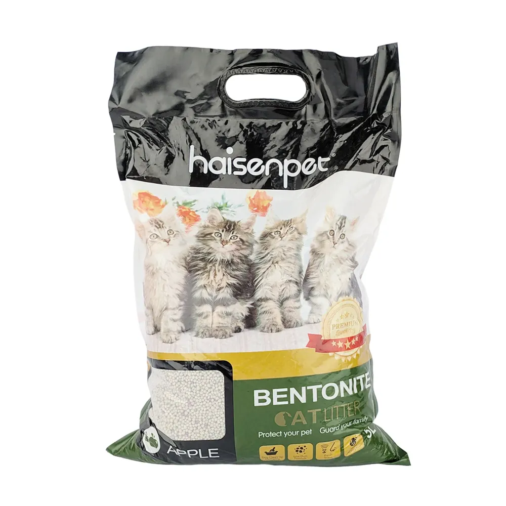 Haisenpet Bentonite Cat Litter Apple 5L  