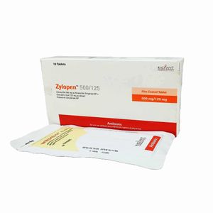 Zylopen 625 500mg+125mg Tablet