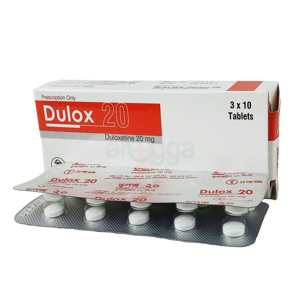 Dulox 20mg Tablet