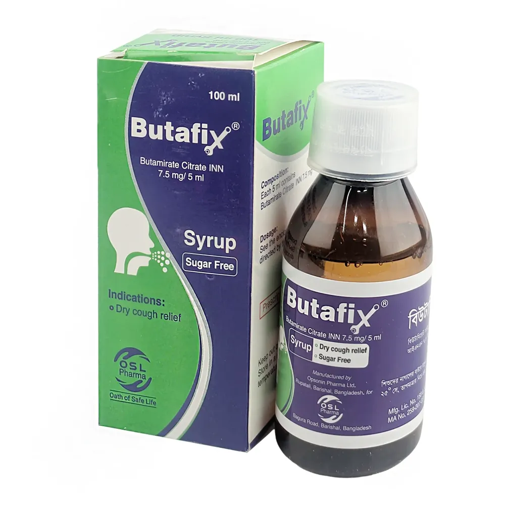 Butafix 7.5mg/5ml Syrup