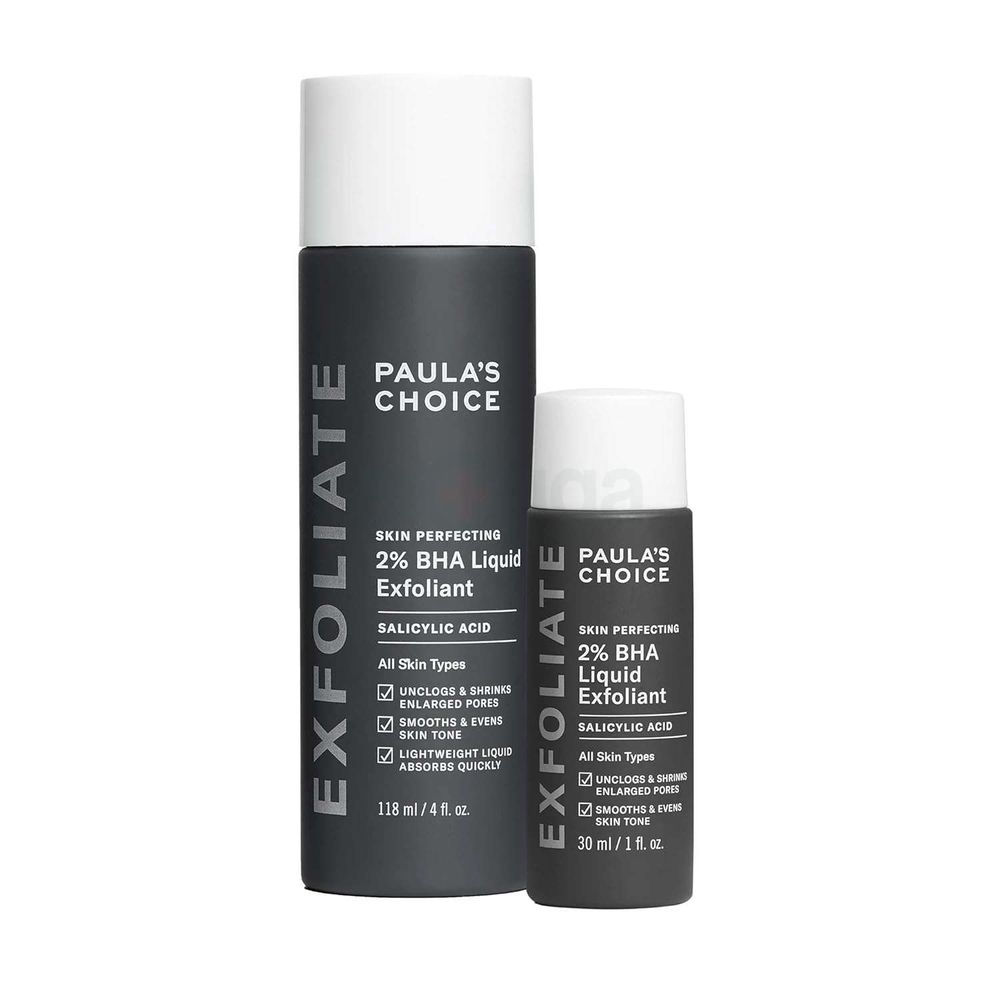 Paula's Choice Do More for Your Pores Kit (Youth Extending Daily Hydrating Fluid & 2% BHA Liquid Exfoliant Salicylic Acid)  