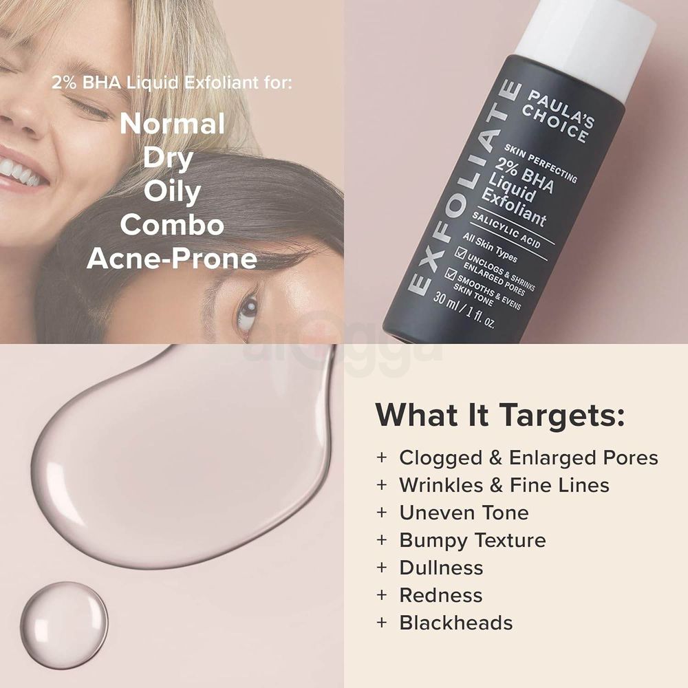 Paula's Choice Do More for Your Pores Kit (Youth Extending Daily Hydrating Fluid & 2% BHA Liquid Exfoliant Salicylic Acid)  