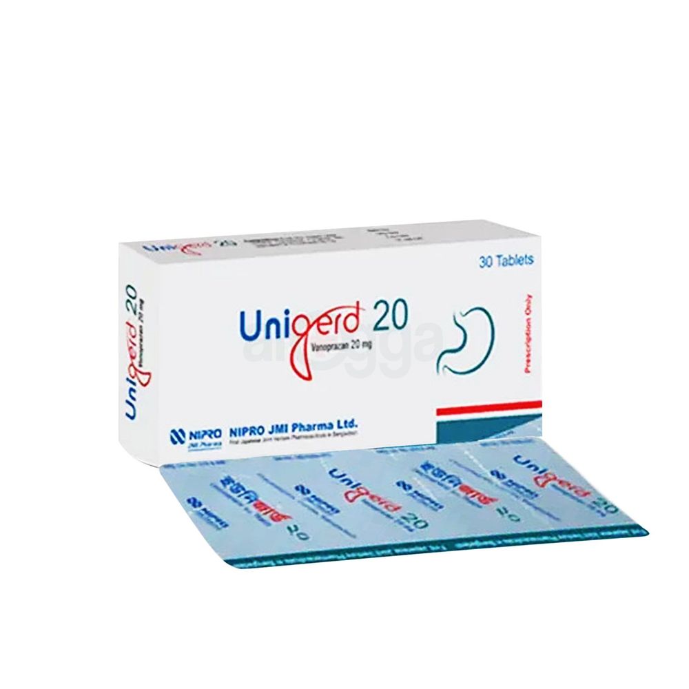 Unigerd 20mg Table