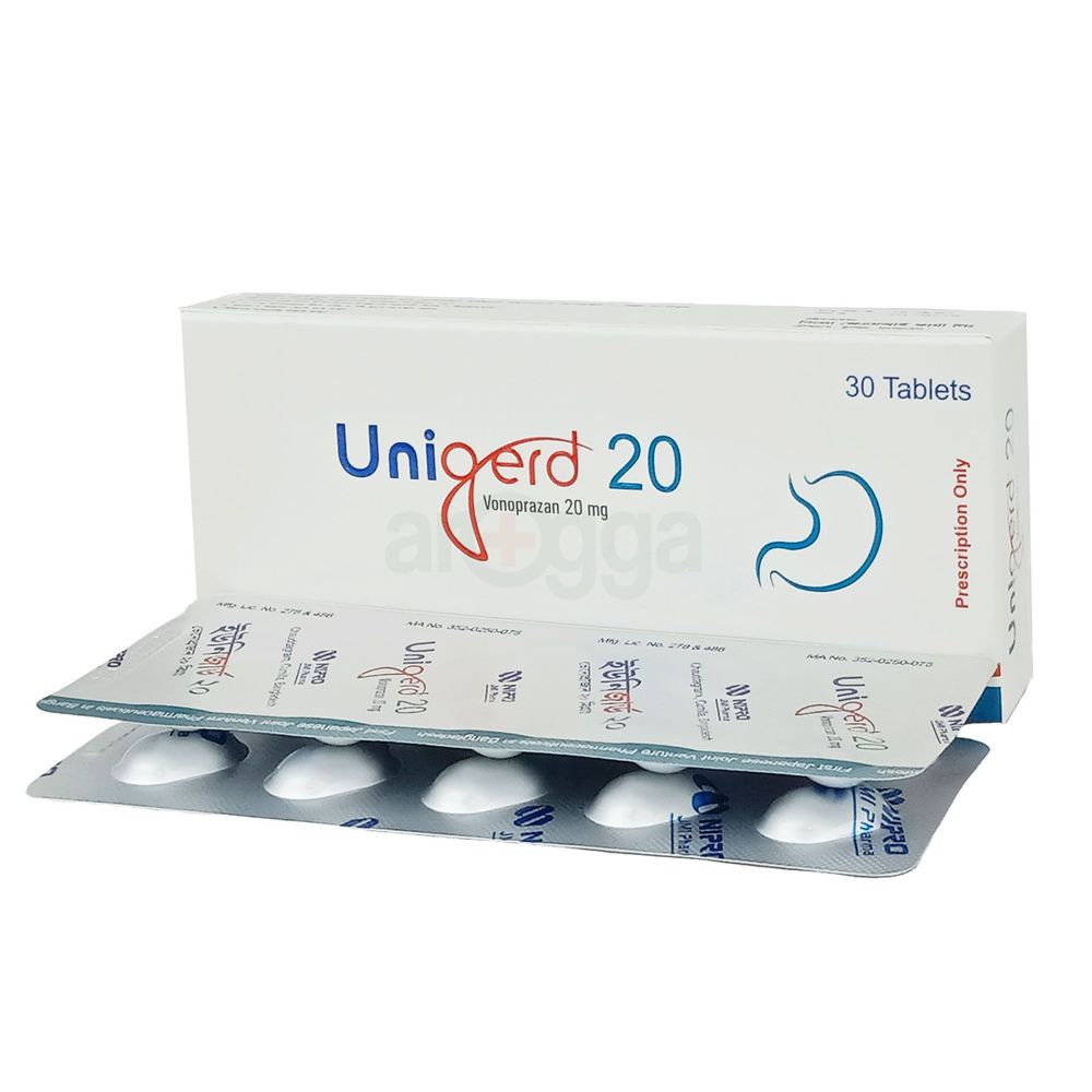 Unigerd 20mg Table