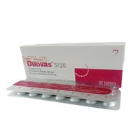 Duovas 5/20 5mg+20mg Tablet