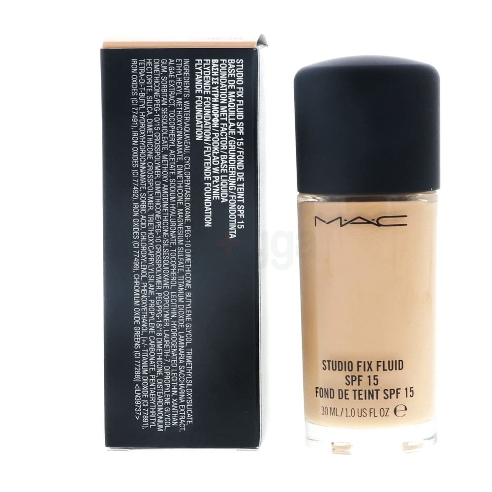 Mac Foundation Studio Fix Fluid SPF15 - NC 30 (Made in Canada)  