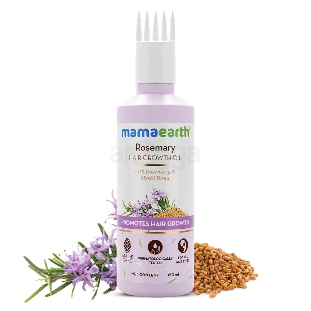 Mamaearth Rosemary Hair Growth Oil with Rosemary & Methi Dana 150ml  