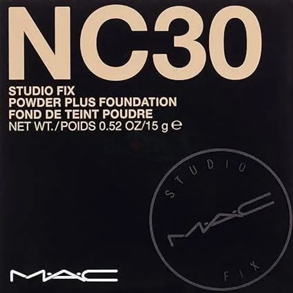 Mac Studio Fix Powder Plus Foundation NC30 (Made In USA)  