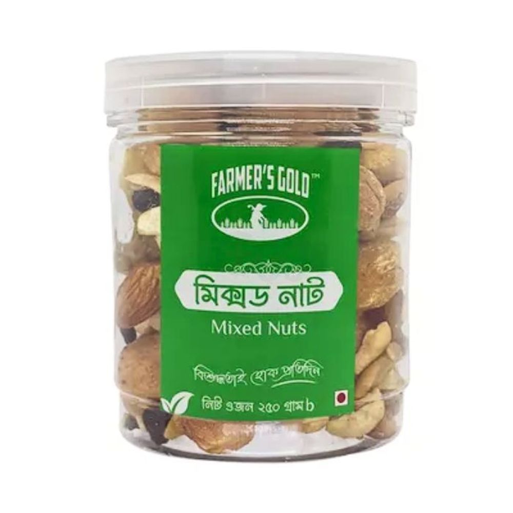 Farmer's Gold Mixed Nut (মিক্সড নাট) 250g  