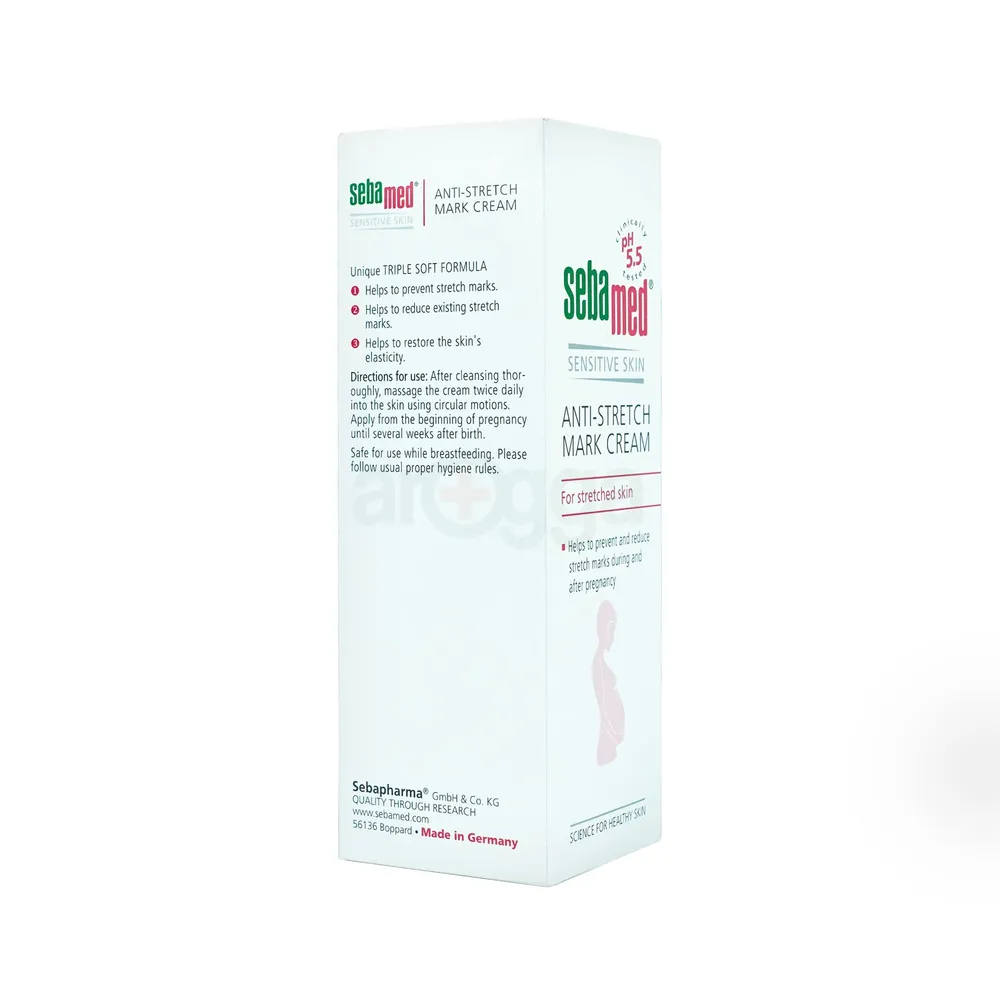 Sebamed Anti-Stretch Mark Cream for Stretched Skin  (Made in Germany)  