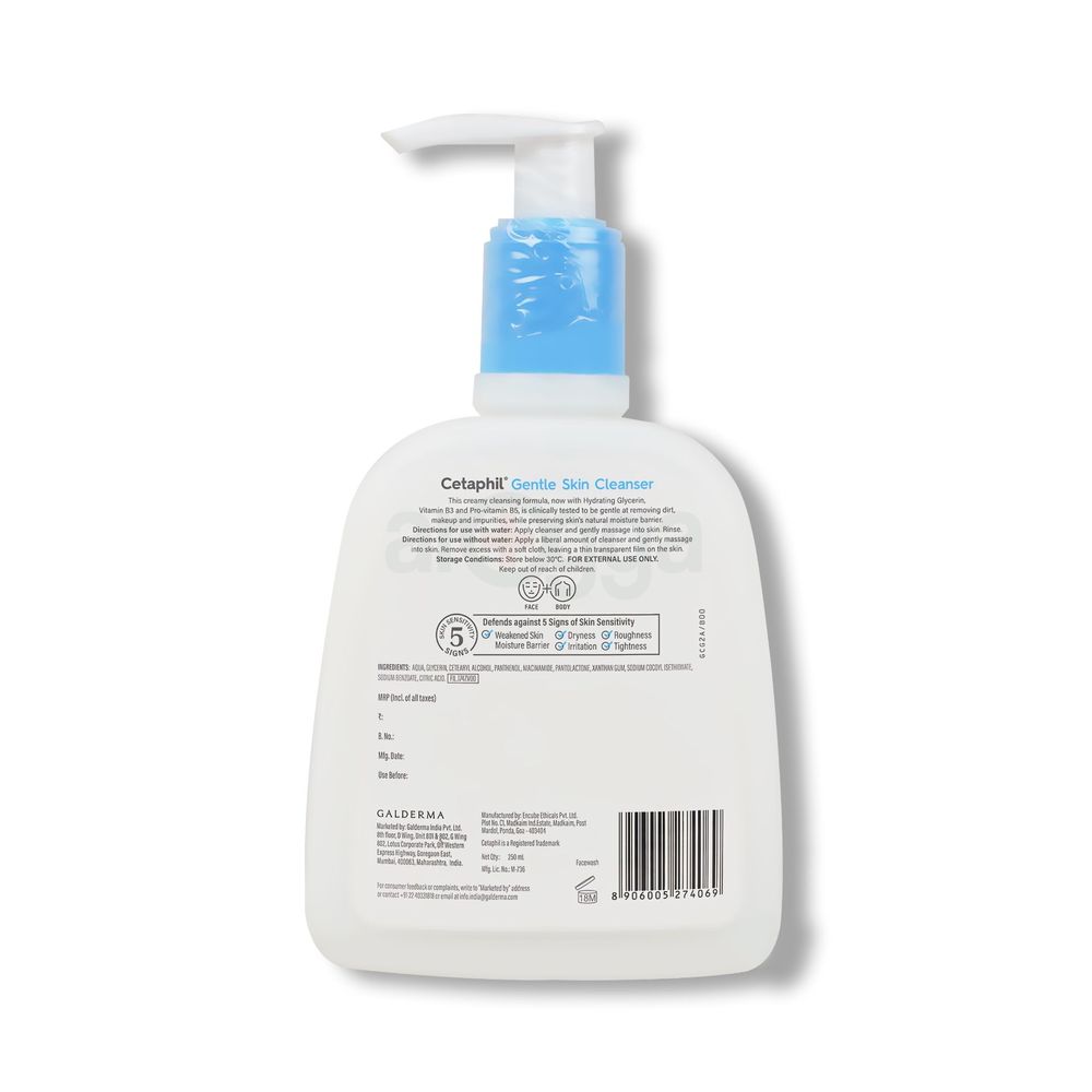Cetaphil Gentle Skin Cleanser for Dry to Normal, Sensitive Skin  
