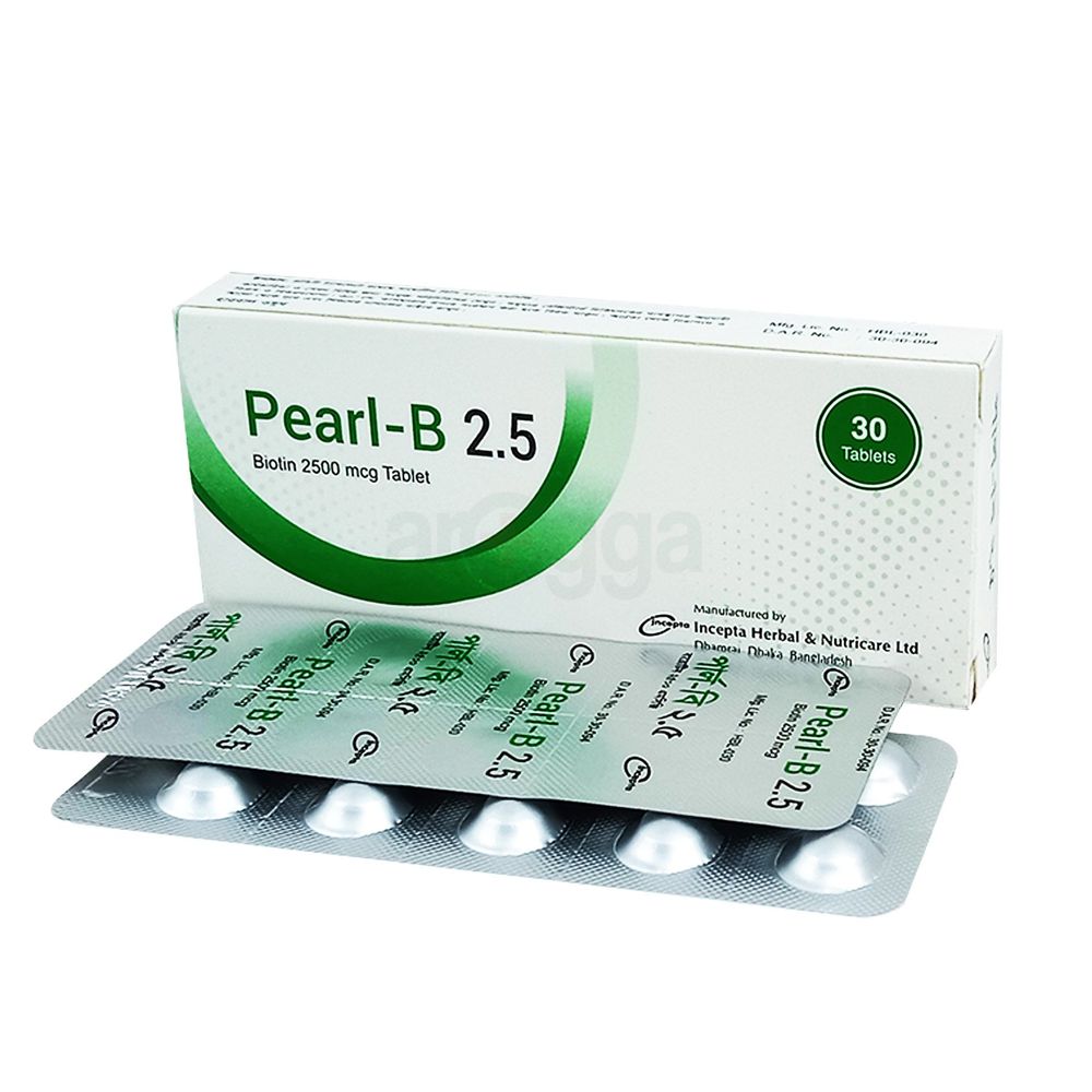 Pearl-B 2500 2500mcg Tablet