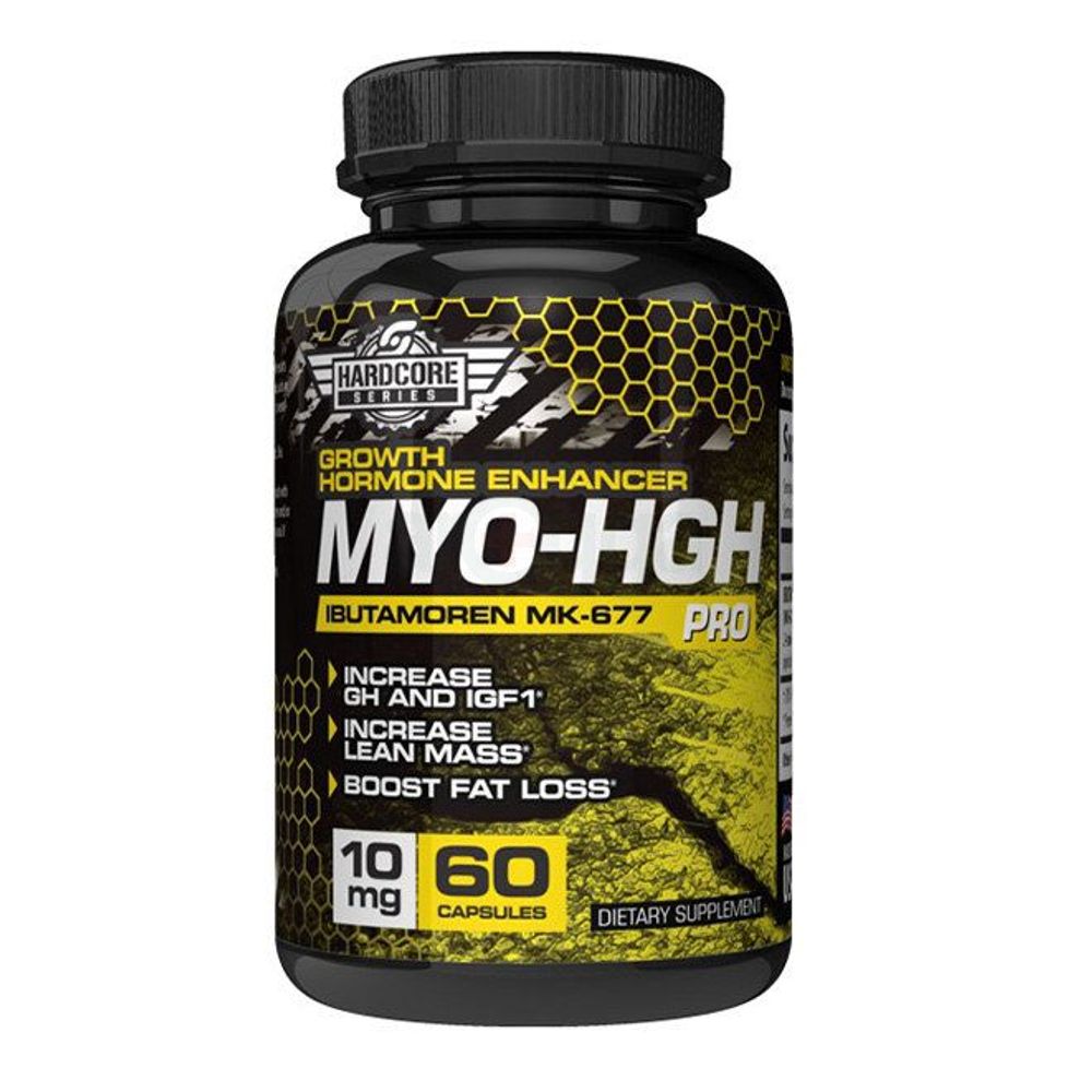 Myo Hgh Ibutamoren 10mg 60 Capsules  