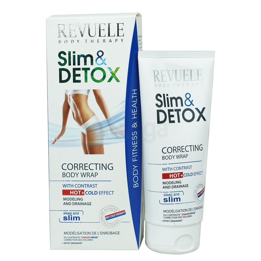 REVUELE BODY THERAPY Slim & Detox Correcting Body Wrap With Contrast Hot+Cold Effect  