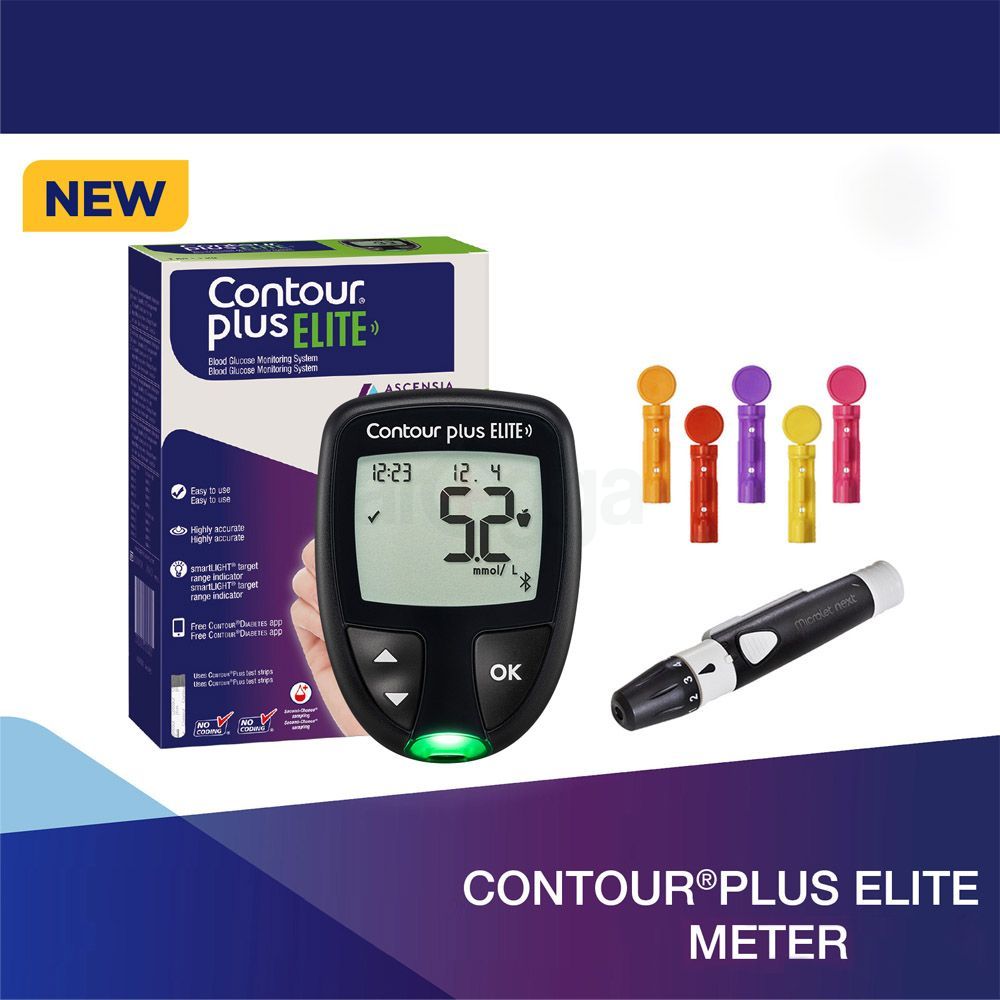 Contour Plus Elite Blood Glucose Meter  