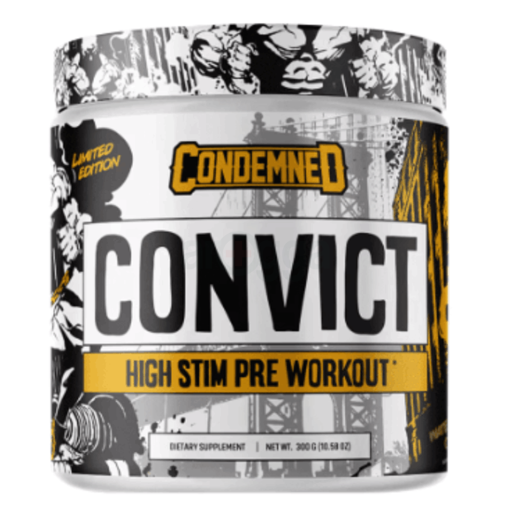 Condemned Labz Convict High Stim Pre Workout Powder 300gm  