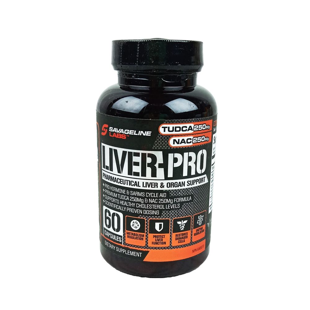 Savageline Labs Liver Pro with Tudca 60 Capsules  