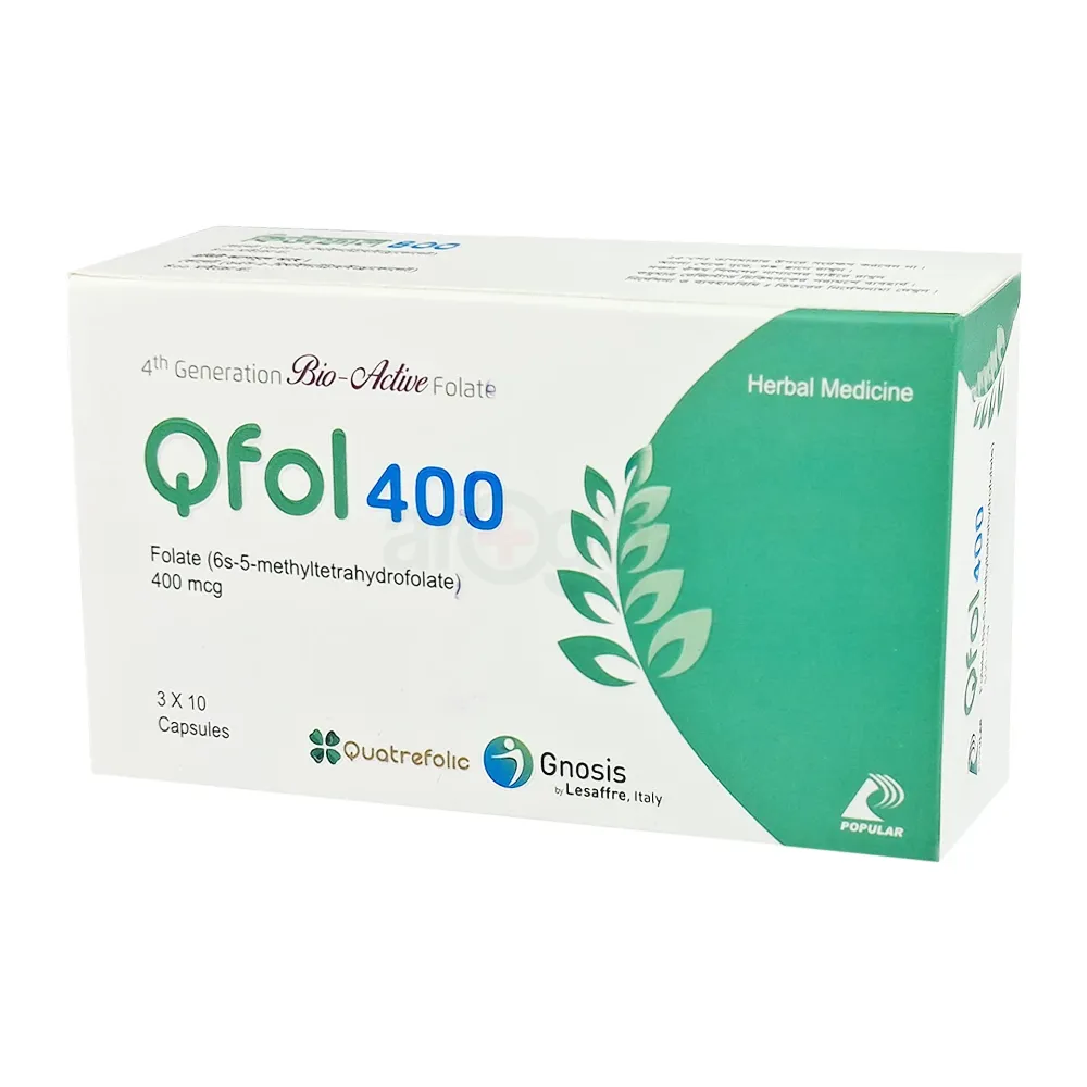 Qfol 400 400mcg capsule