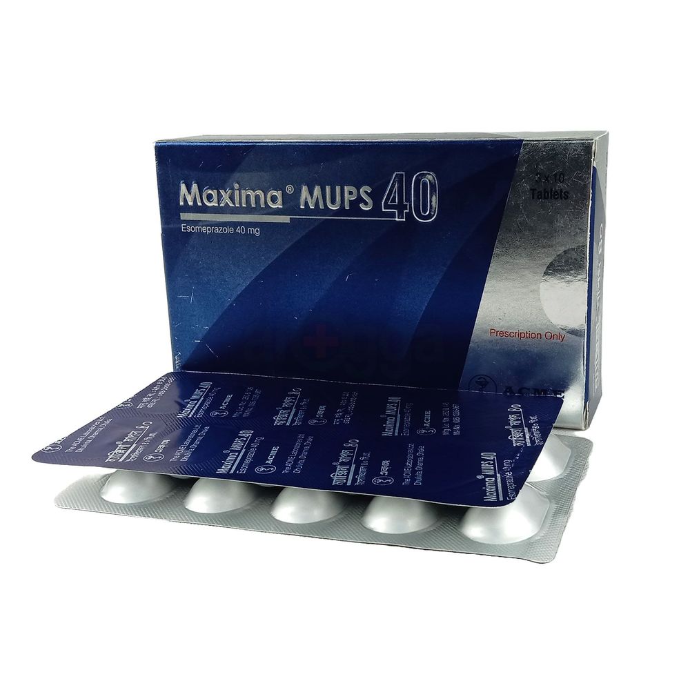 Maxima MUPS 40mg Tablet - Arogga Online Pharmacy