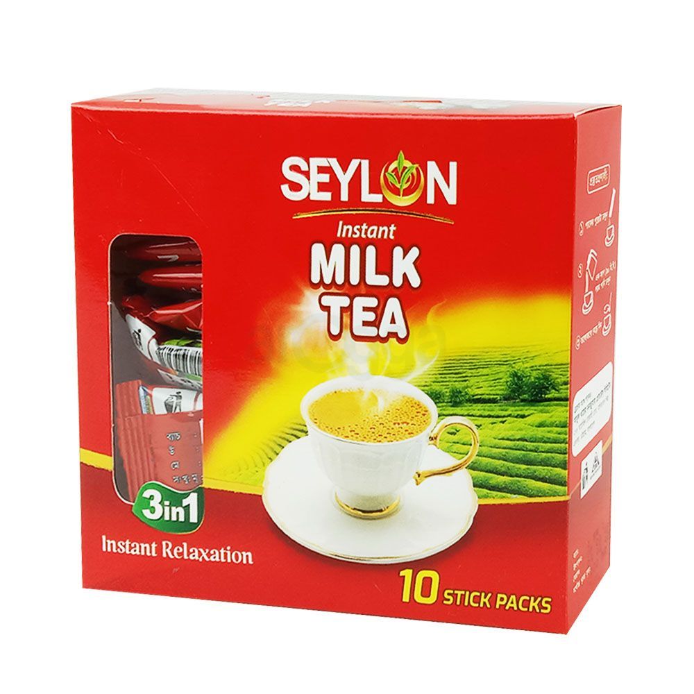 Seylon Instant Milk Tea Box 150gm (10 Stick in per box)  