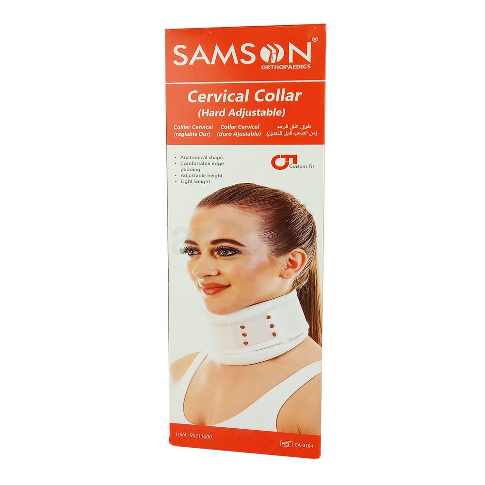 Samson CA-0104 Cervical Collar Hard Adjustable  