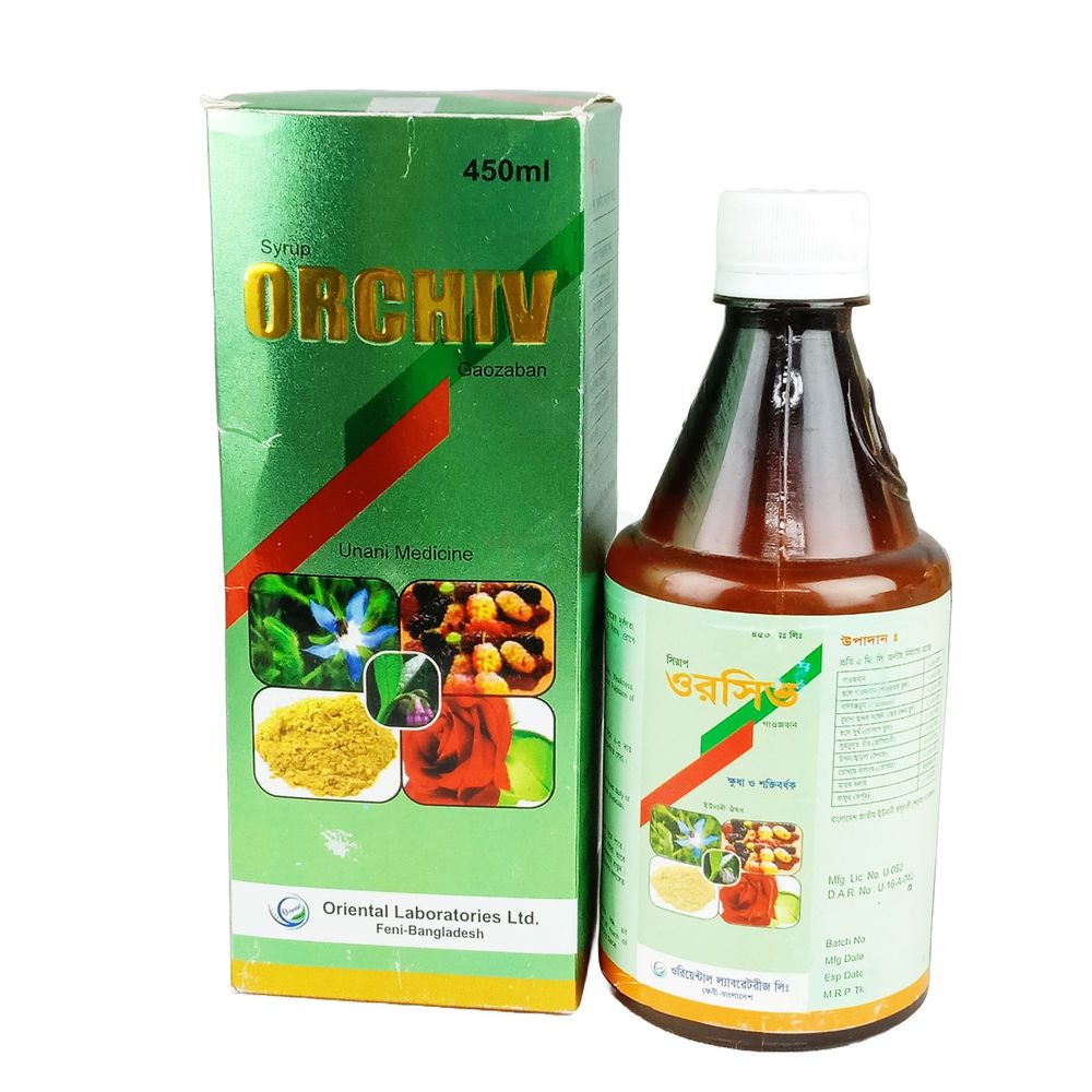 Orchiv 450ml 450ml syrup