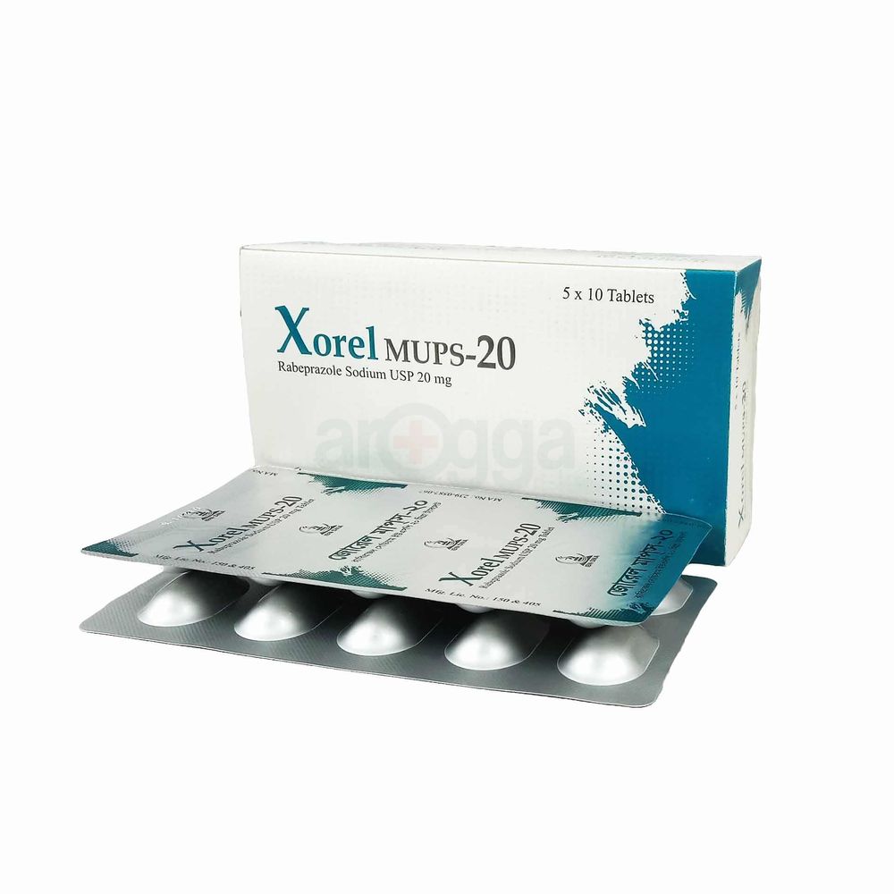 Xorel Mups 20mg Tablet