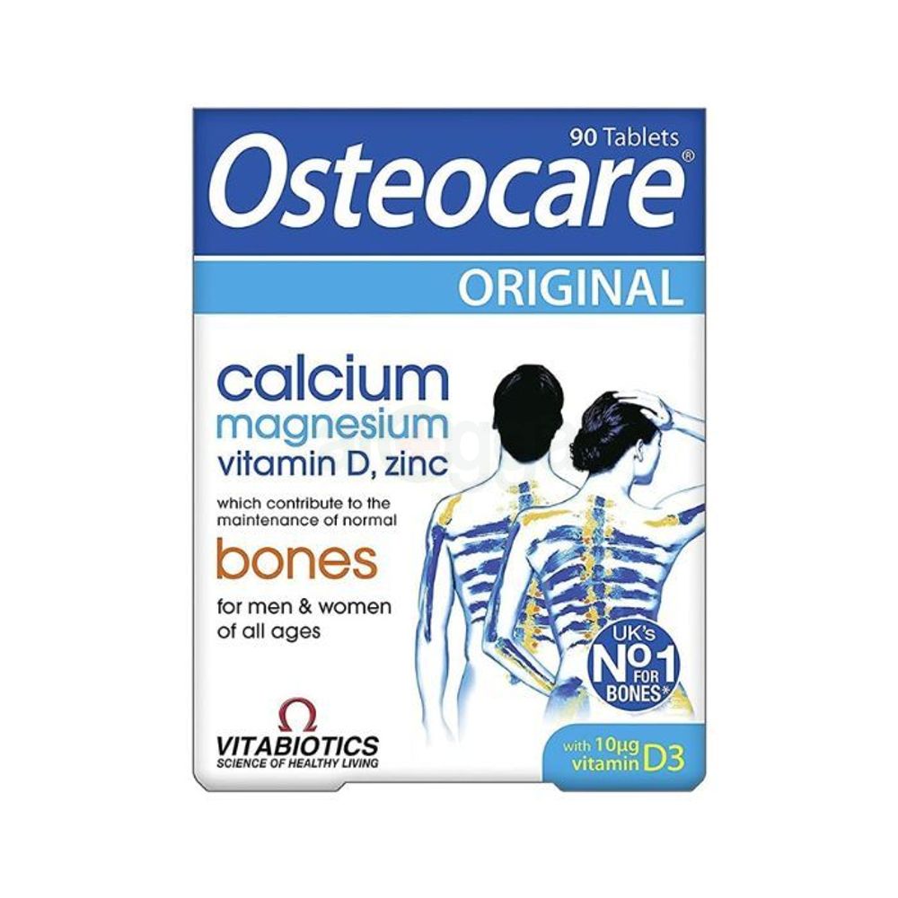 Vitabiotics Osteocare Calcium 800mg with Vitamin D3,Magnesium and Zinc 90 Tablets  
