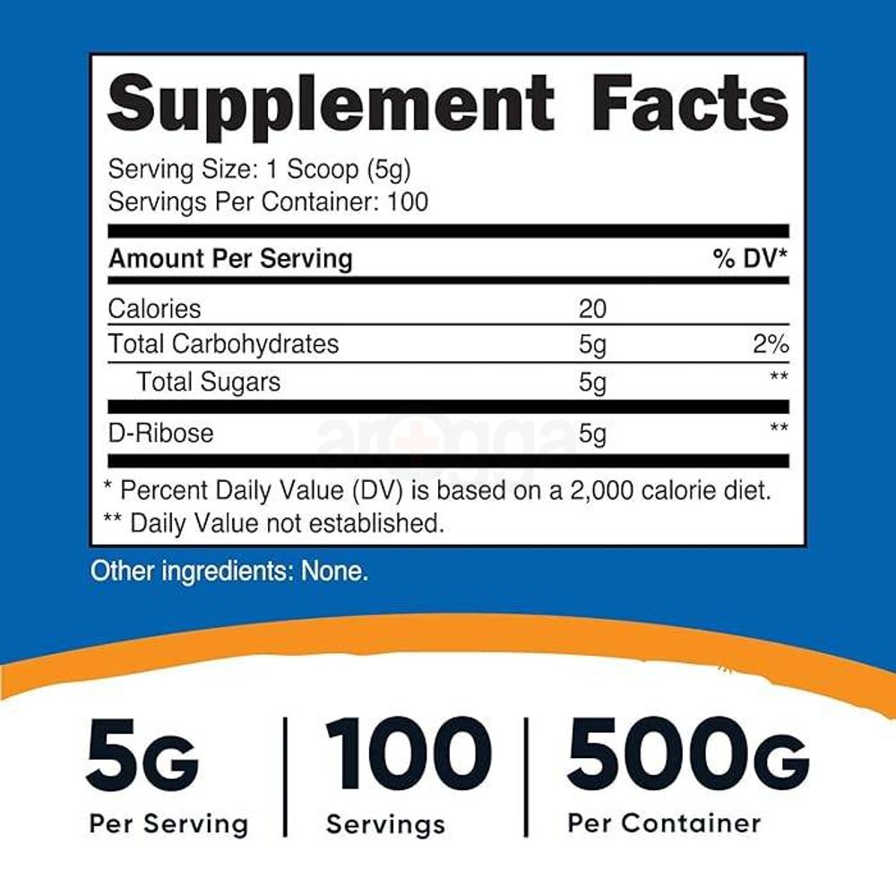 Nutricost D-Ribose Powder  