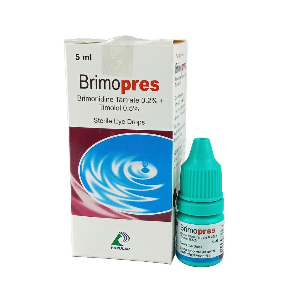 Brimopres 0.2%+0.5% Eye Drops