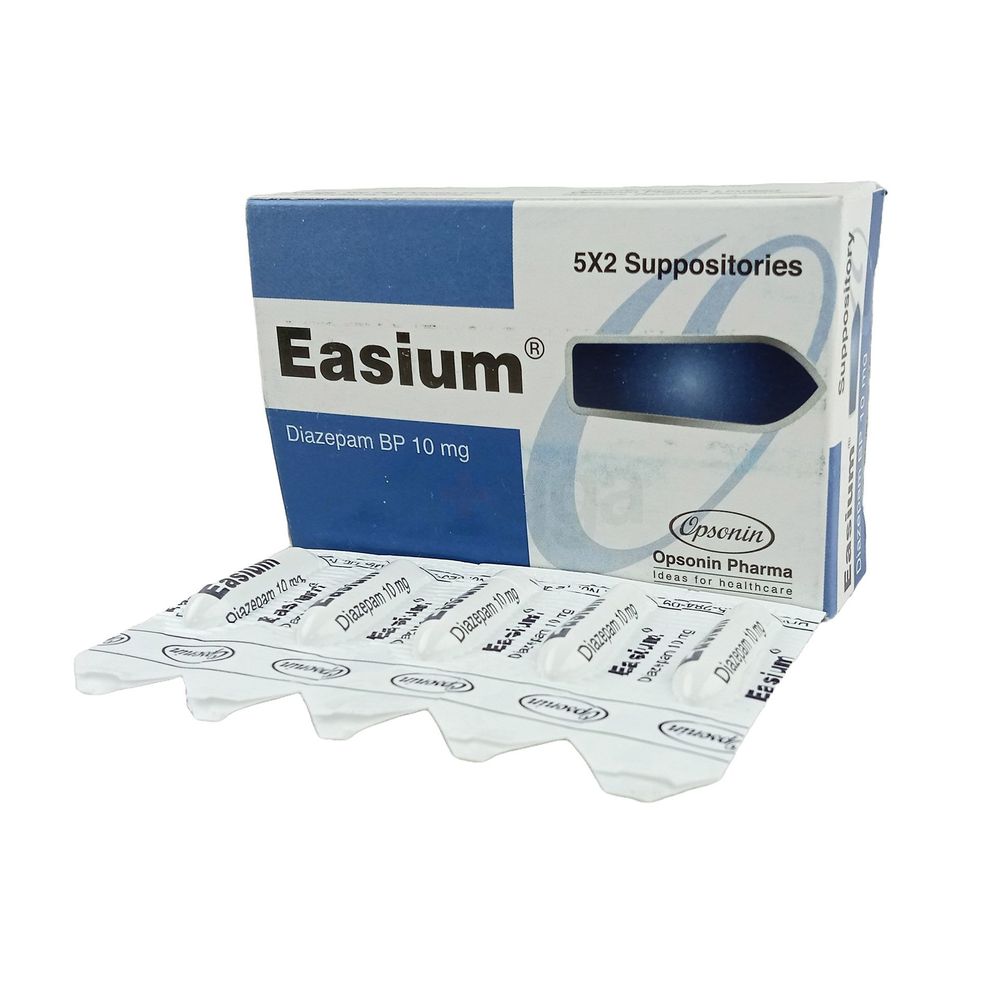 Easium Suppository 10mg Suppository