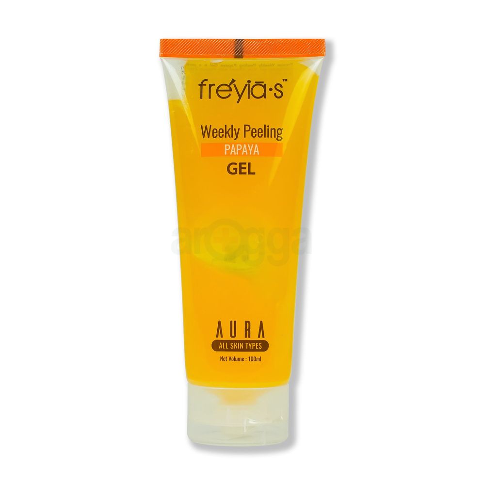 Freyias Papaya Peeling Weekly Face Wash 100ml (Made in Bangladesh)  