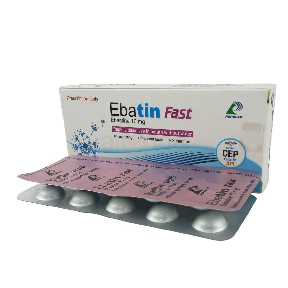 Ebatin Fast 10mg Tablet