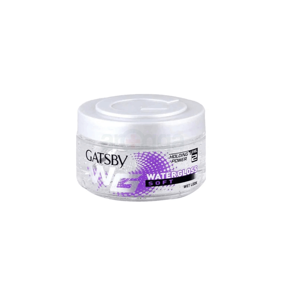 Gatsby Water Gloss Hair Gel Soft White 75g Arogga Beauty Store