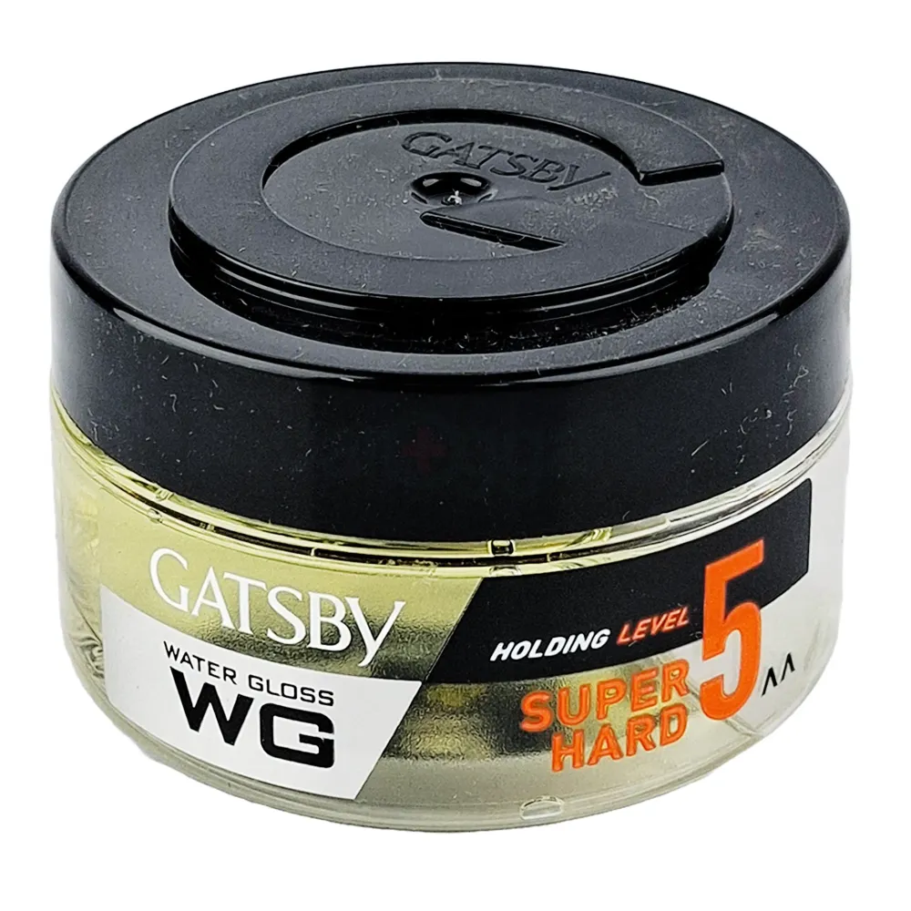 Gatsby Water Gloss Hair Gel (Super Hard-Yellow)  