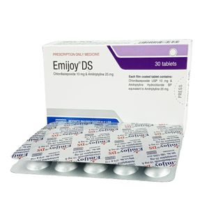 Emijoy DS 25mg+10mg Tablet