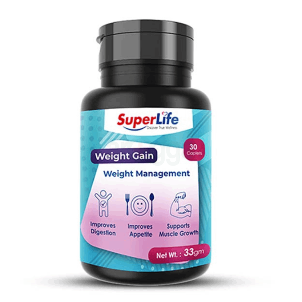 Superlife Weight Gain And Weight Management 30 Capsules  