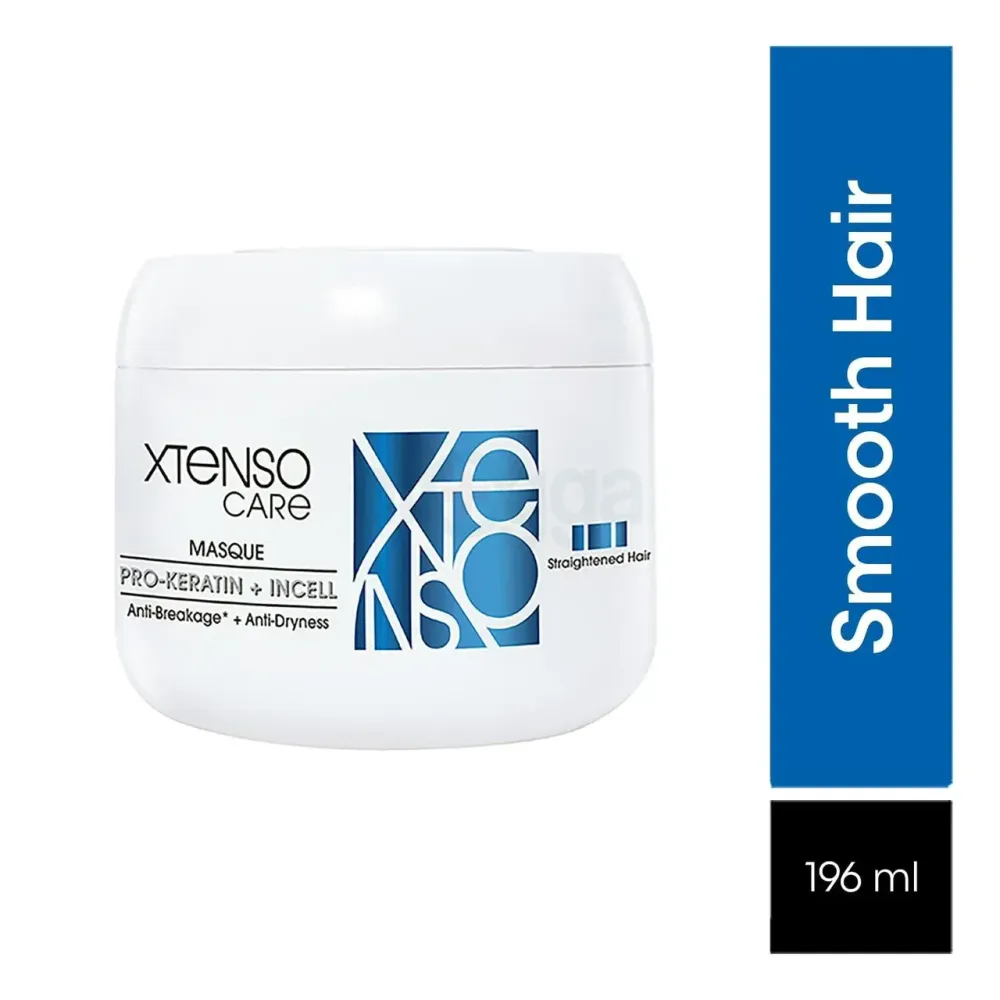 Loreal Paris Professionnel Xtenso Care Masque Hair Cream For Straightened Hair with Keratin Repair+Anti-Dryness  