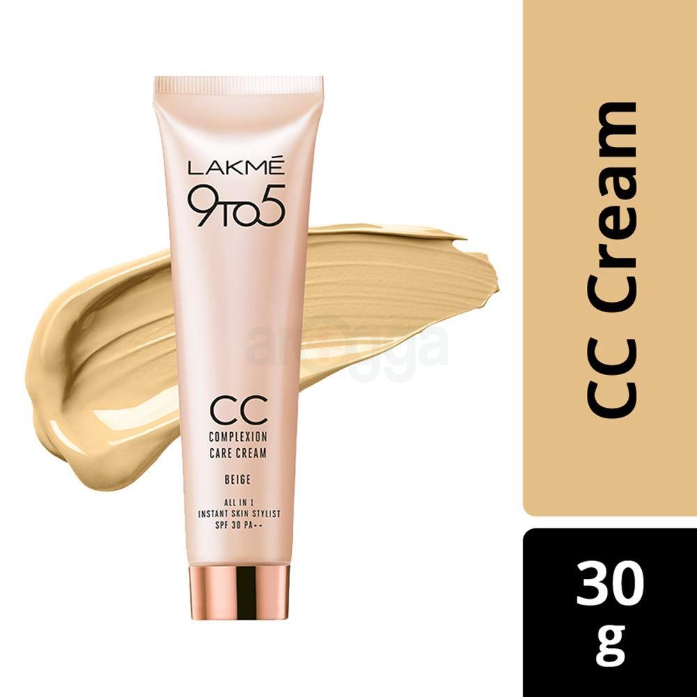 Lakme 9 to 5 CC Complexion Care Cream (Shade- 01 Beige)  