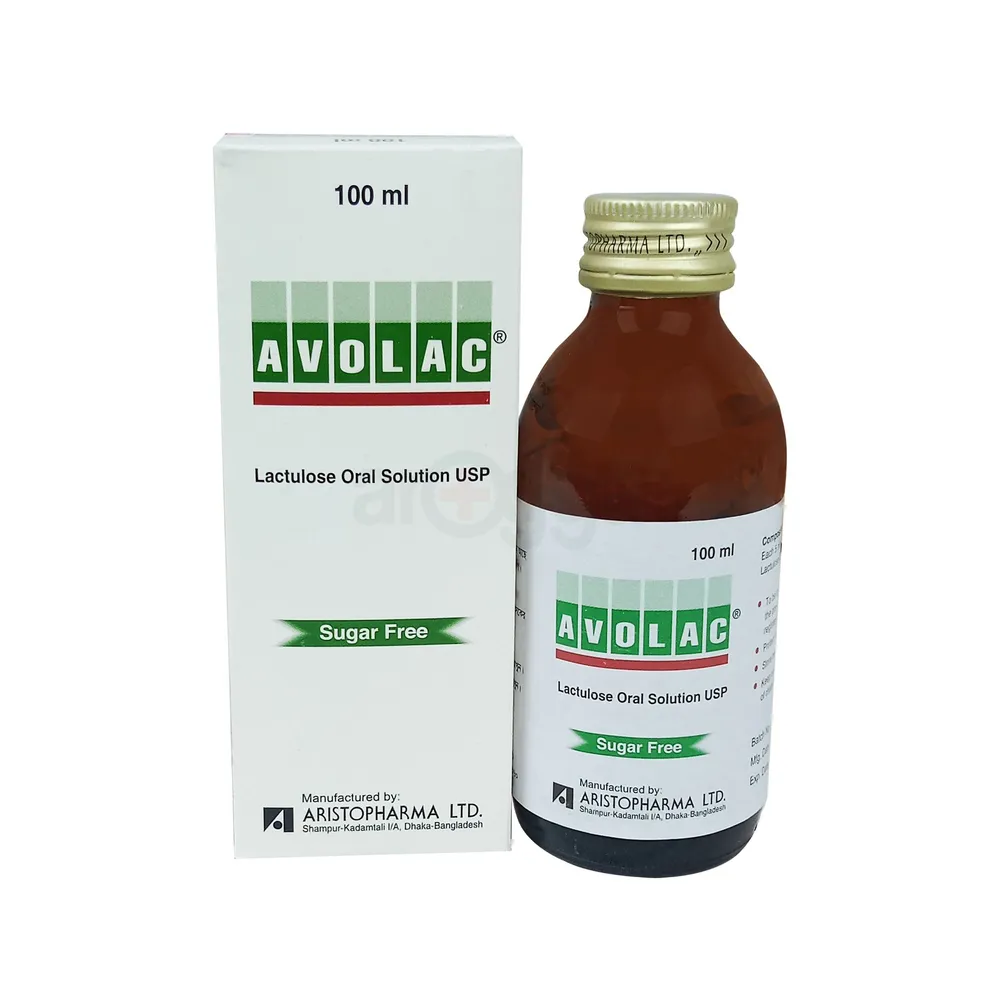 Avolac 100ml Syrup 3.35gm/5ml Oral Solution