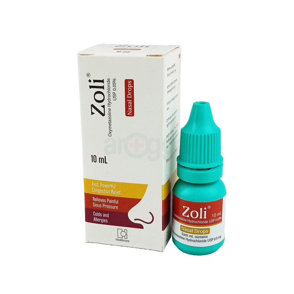 Zoli 0.05% 0.05% Nasal Drops - Arogga Online Pharmacy