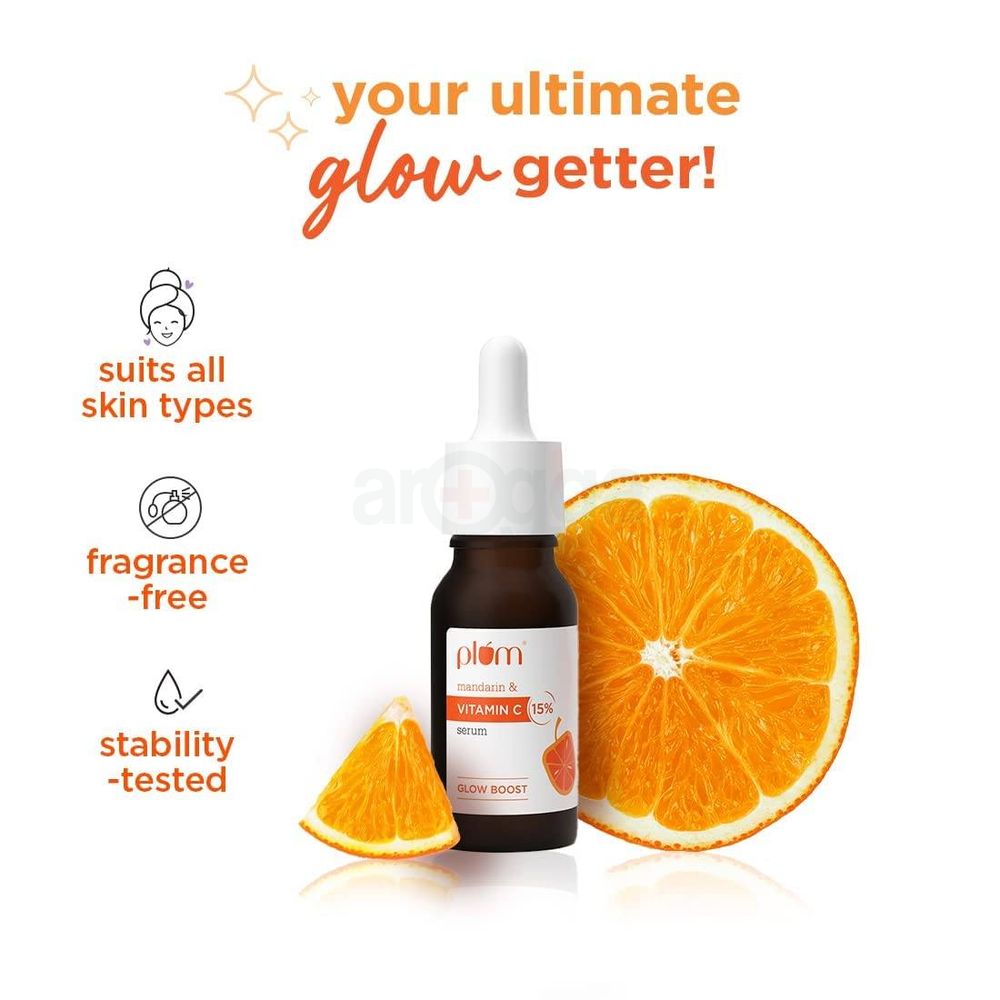 Plum 15% Vitamin C Face Serum with Mandarin  