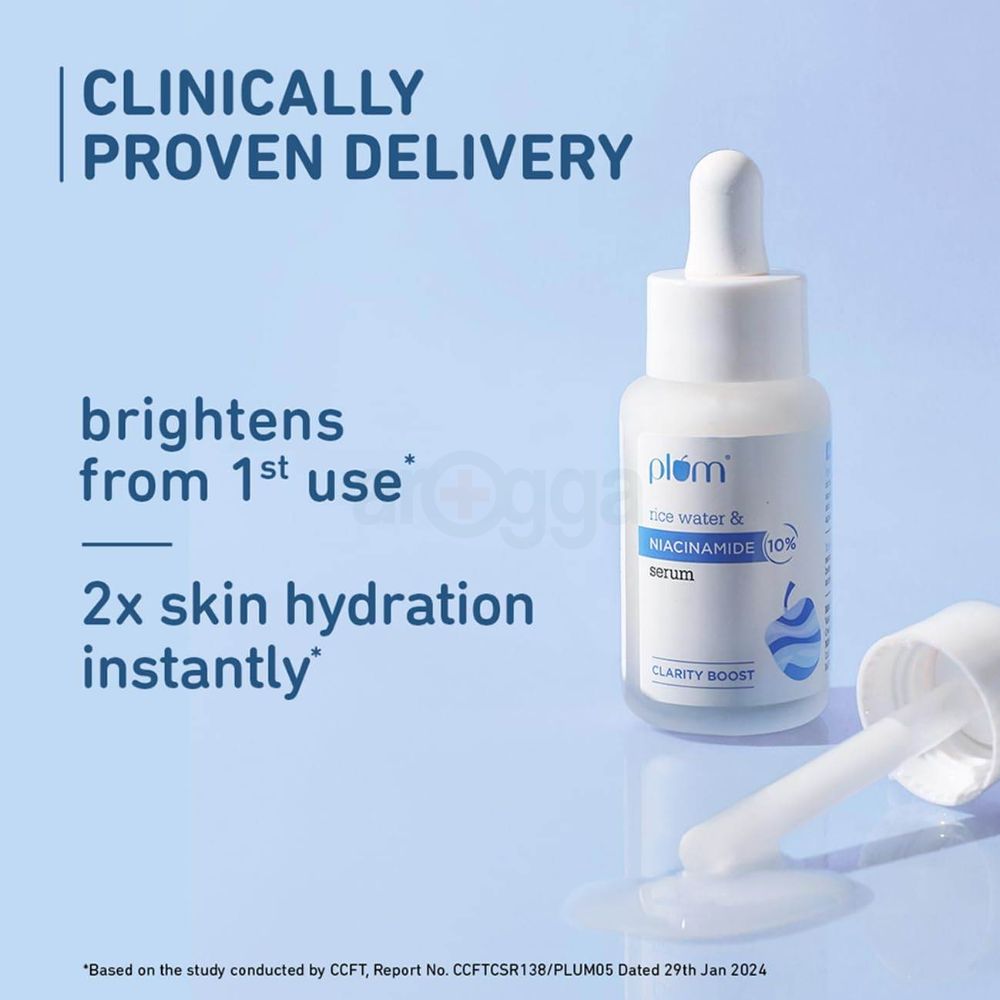Plum 10% Niacinamide Face Serum with Rice Water  