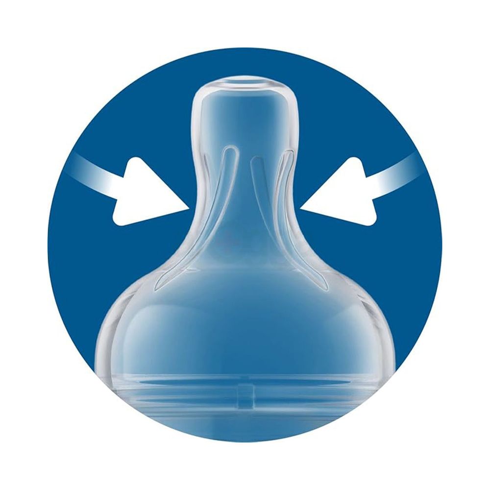 Philips Avent Anti-Colic Reduces Colic and Discomfort  Baby Feeding Bottle 2Pcs Set (1m+)- 260ml (Model-SCY103/20)  