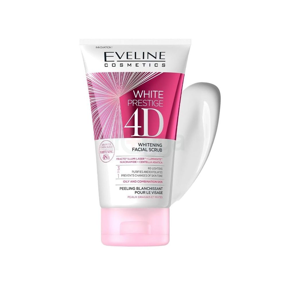 Eveline Cosmetics White Prestige 4D Whitening Facial Scrub  