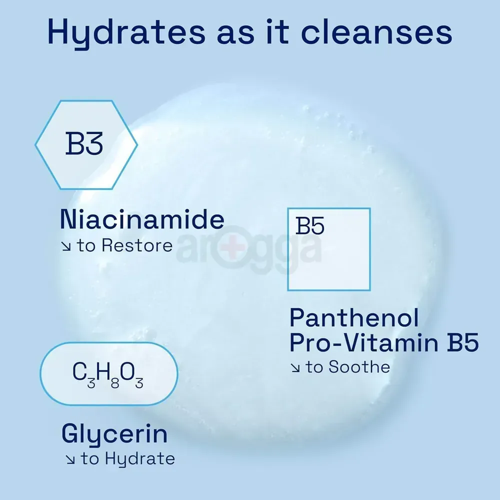 Cetaphil Gentle Skin Cleanser for Normal to Dry Skin with Glycerin, Vitamin B3 & B5 59ml  