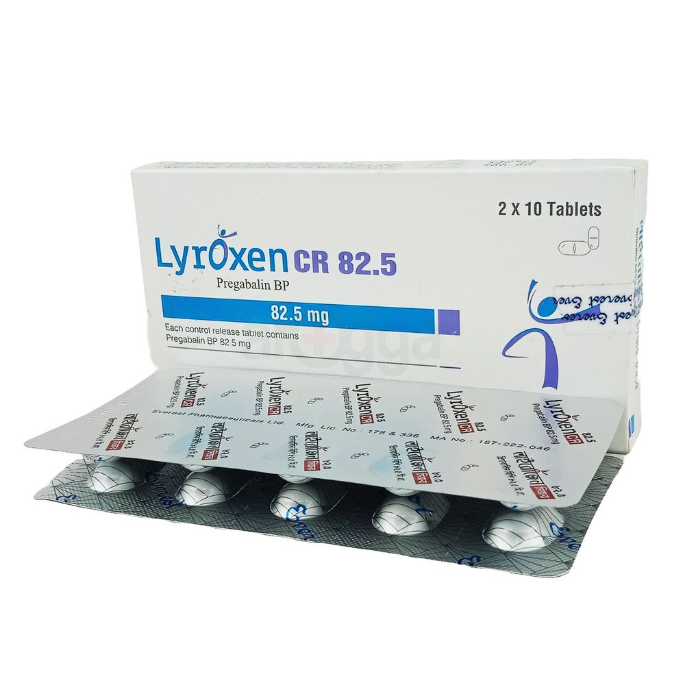 Lyroxen CR 82.5 82.5mg Tablet