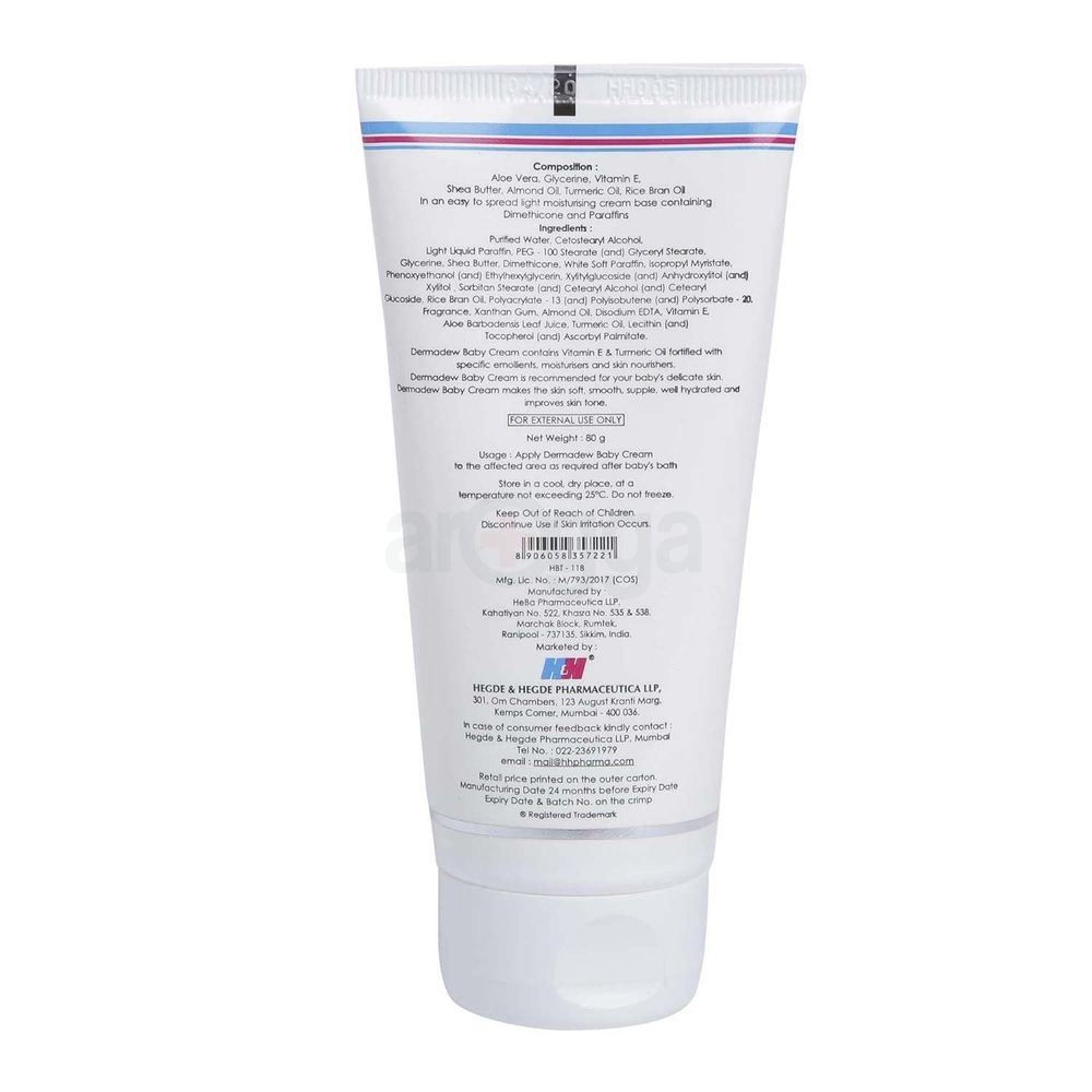 Dermadew Baby Lotion for Fresh Growing Skin 80ml  