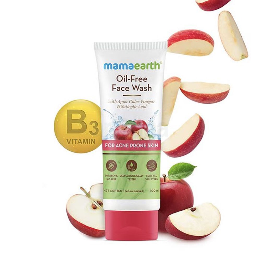 Mamaearth Oil-Free Facewash for Acne Prone Skin  